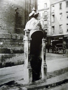 Public Urinal Paris 1830-1848